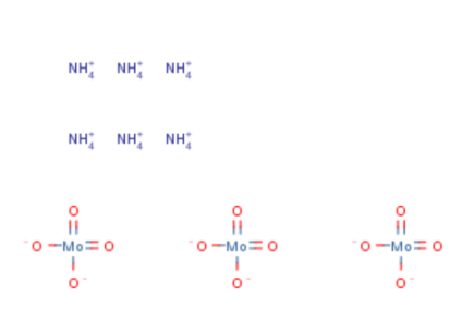 Ammonium heptamolybdate Structural Formula - Honrel Agriculture