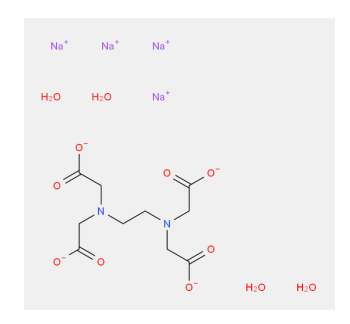 EDTA-4NA Structural Formula - Honrel Agriculture