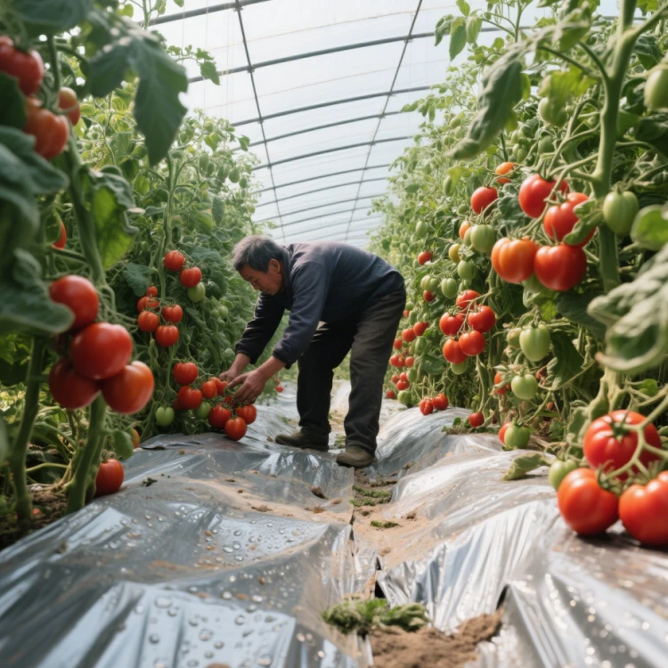 Wholesale Mulch Film Manufacturer for Farm and Greenhouse Tomato Cultivation