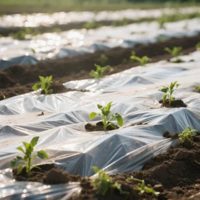 Wholesale Mulch Film Manufacturer for Farm and Greenhouse White PE Fiml (6)