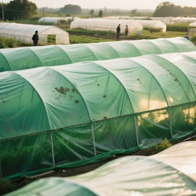 Agricultural Green PE Film Manufacturer Greenhouse Covers & Mulch (6)