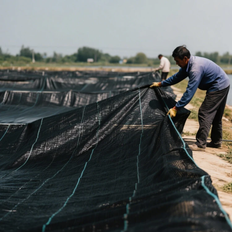 Shade Net Manufacturer High-Density Polyethylene Shade Cloth (OEM) Aquaculture shade cloth (4)