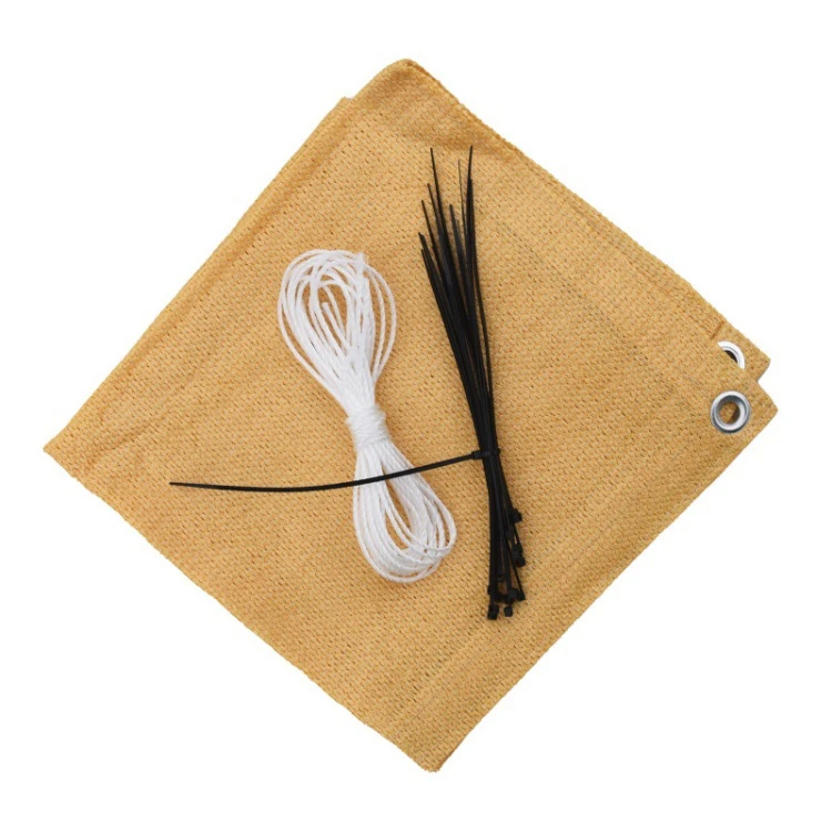 Shade Net Manufacturer High-Density Polyethylene Shade Cloth (OEM) Beige shade cloth