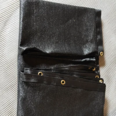 Shade Net Manufacturer High-Density Polyethylene Shade Cloth (OEM) Black shade cloth (1)