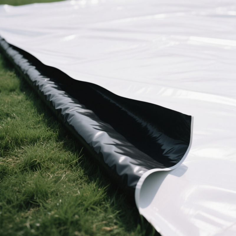 Black and White Mulch Film