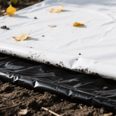 Black and White Mulch Film