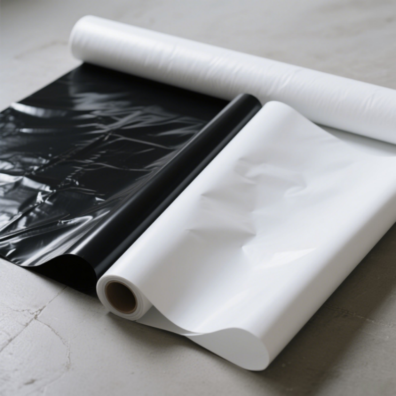 Black and White Mulch Film